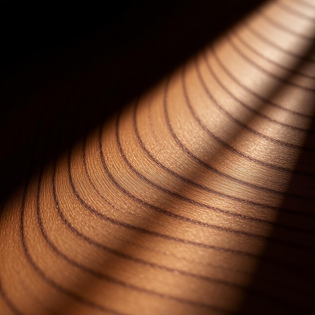 Textura macro do painel ripado série Freijó